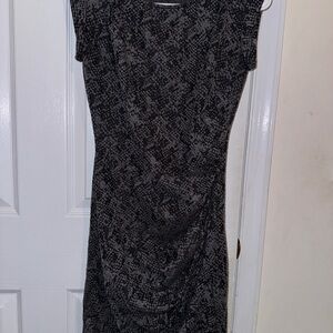 Ann‎ Taylor Petite Snakeskin Dress